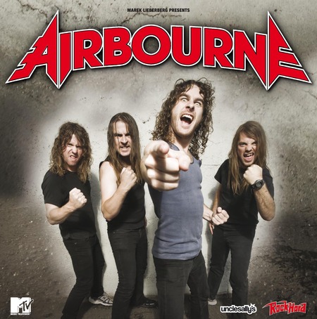Airbourne Konzerte 2013 in Deutschland