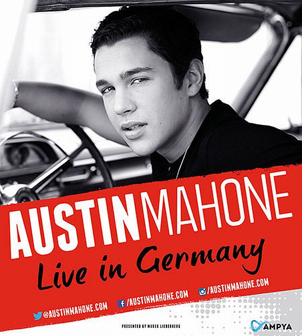 Austine Mahone gibt 2014 Konzerte in Deutschland