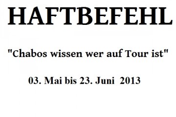 Haftbefehl Tickets