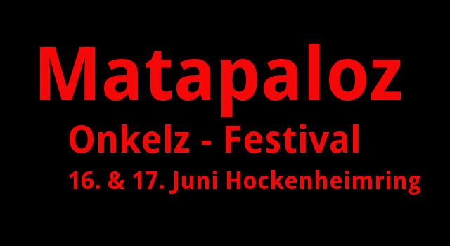 Böhse Onkelz Matapaloz Festival 2017