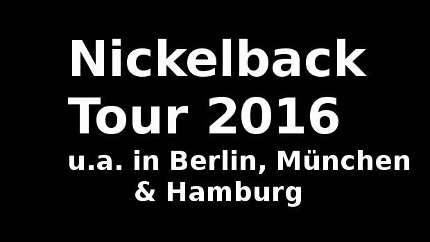 Nickelback Konzerte 2016