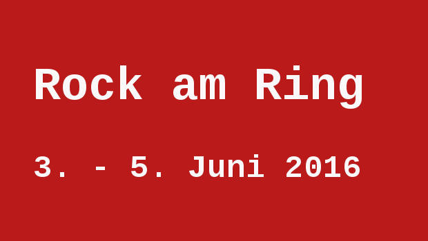 rock am ring festival 2016