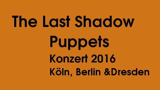 the last shadow puppets konzerte 2016